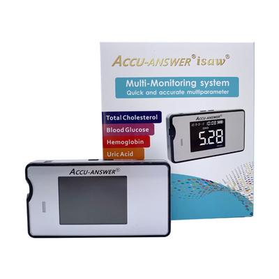 Casa 4 simples em 1 da hemoglobina total do colesterol da Multi-monitoração medidor ácido úrico LBM-01 da glicose